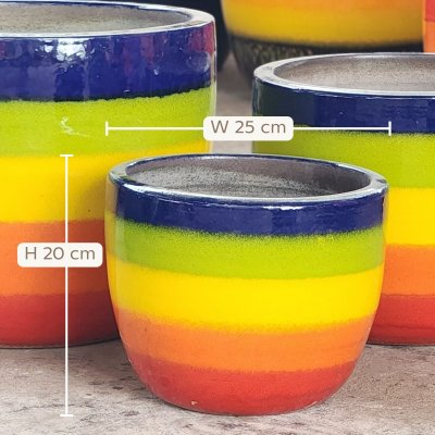 กระถางสีรุ่งขจีวัล