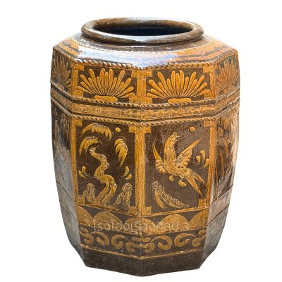 Traditional Chinese Antique Jar