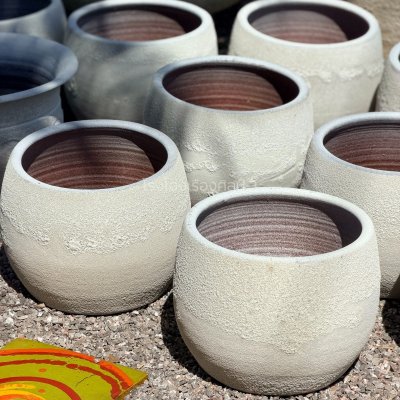 Lava Glazed Planter – Kabul