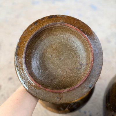 โอ่งมังกรราชบุรี ฝาปิด งานปั้นมือ 3 ขนาด (S / M / L)