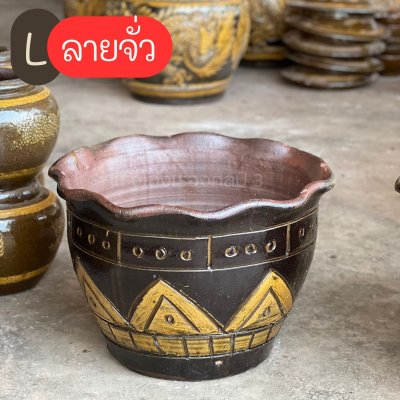 Special pattern planter pot