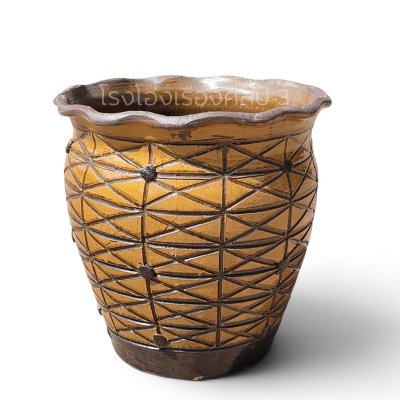 Special pattern plant basin