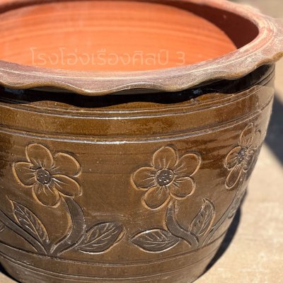 Special pattern plant pot