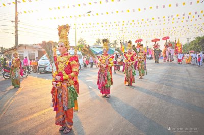 งานกิจกรรมการแสดง(รูปแบบขบวน)