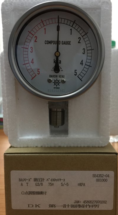 Pressure Gauge Daiichi Keiki