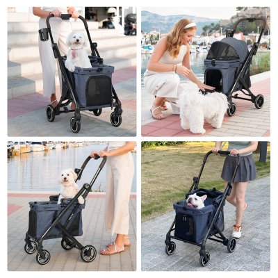 Beberoad X1 Medium Pet Stroller- Blue Beberoad X1 Medium Pet Stroller- Blue