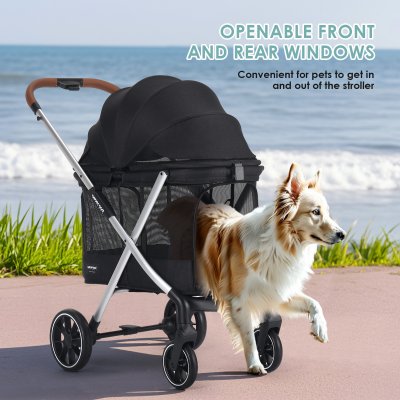 Beberoad X6 Luxury Medium Stroller | One-Second Fold Design | 180° Canopy