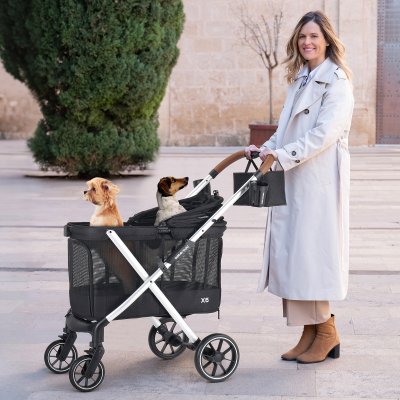 Beberoad X6 Luxury Medium Stroller | One-Second Fold Design | 180° Canopy
