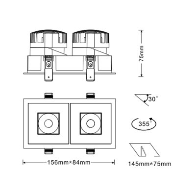 K-LICHT-DOWNLIGHT-DL227-A
