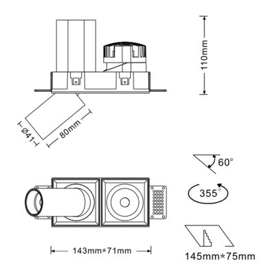 K-LICHT-DOWNLIGHT-DL228N