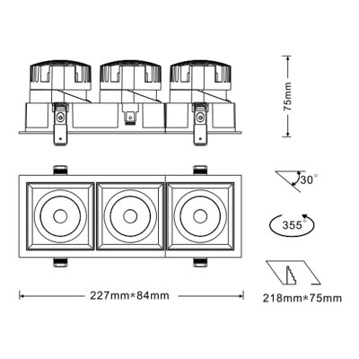 K-LICHT-DOWNLIGHT-DL231-A