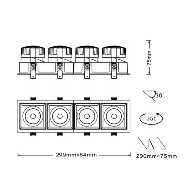 K-LICHT-DOWNLIGHT-DL241-A