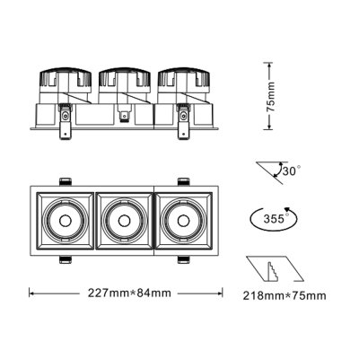 K-LICHT-DOWNLIGHT-DL332-A