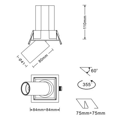 K-LICHT-DOWNLIGHT-DL403S