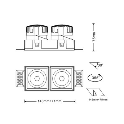 K-LICHT-DOWNLIGHT-DL221N-A
