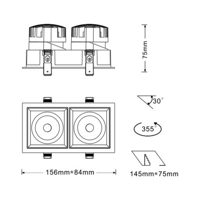 K-LICHT-DOWNLIGHT-DL221-A