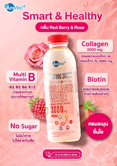 AmWel+ Collagen Water