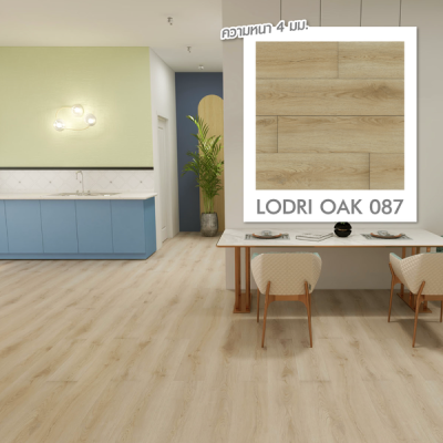 087 | LT by COTTO กระเบื้องยาง SPC สี LODRI OAK หนา 4.0 มม. รุ่น Standard