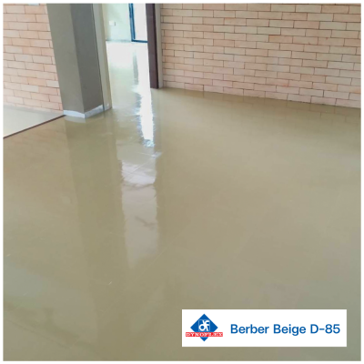 D-85 สี Berber Beige | DYNOFLEX กระเบื้องยางสีพื้น รุ่น STANDARD