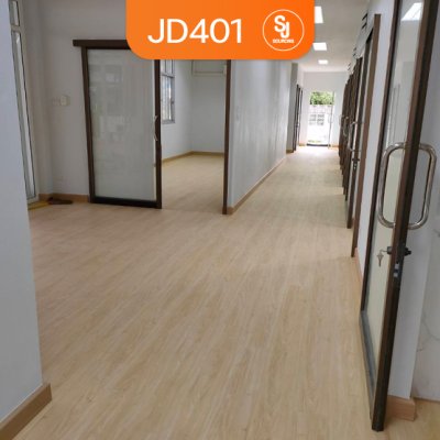 UNIX กระเบื้องไวนิล LVT รุ่น JD401 สี Champagne Oak