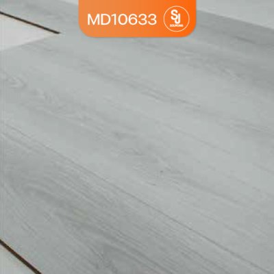 UNIX พื้นลามิเนต รุ่น MD10633 สี Light Grey Oak