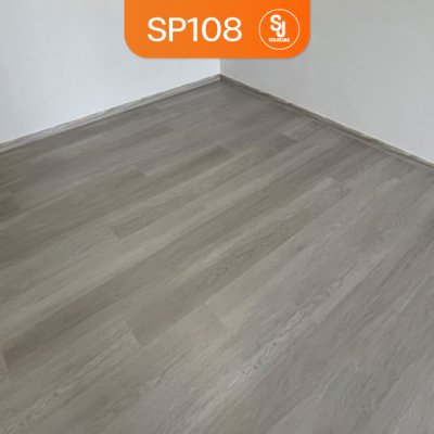 UNIX กระเบื้องยาง SPC หนา 4 มม. รุ่น SP108 สี Grey