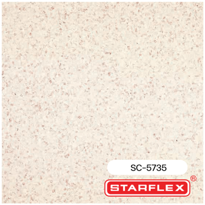 SC-5735 | STARFLEX กระเบื้องยางลายหินขัด หนา 2.0 มม. รุ่น STAR COLLECTION