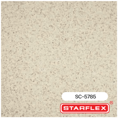 SC-5785 | STARFLEX กระเบื้องยางลายหินขัด หนา 2.0 มม. รุ่น STAR COLLECTION