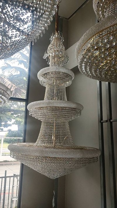 โคมไฟระย้า คริสตัล รุ่น 3388-1200