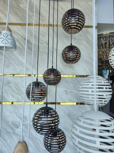 neolight-โคมไฟโถงบันได 6หัว 7095-6bk