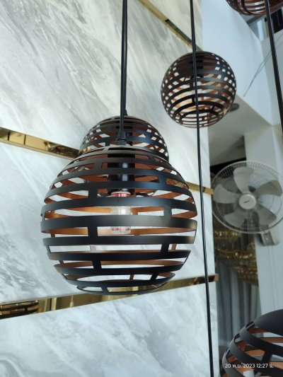 neolight-โคมไฟโถงบันได 6หัว 7095-6bk