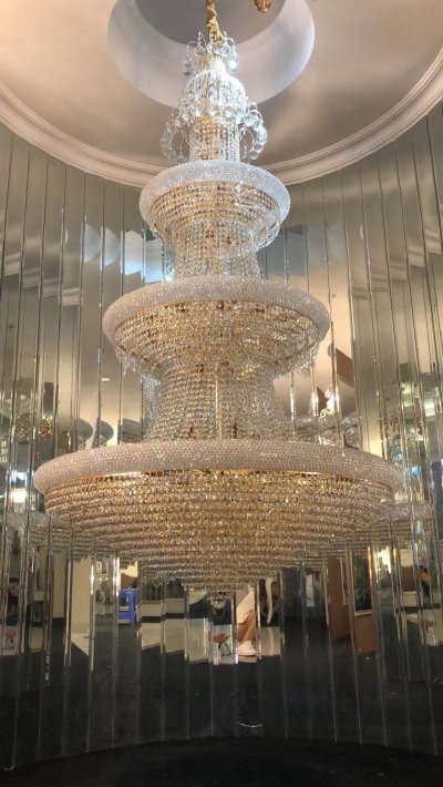 โคมไฟระย้า คริสตัล รุ่น 3388-1200