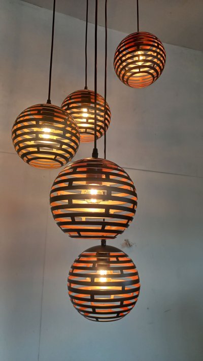 neolight-โคมไฟโถงบันได 6หัว 7095-6bk