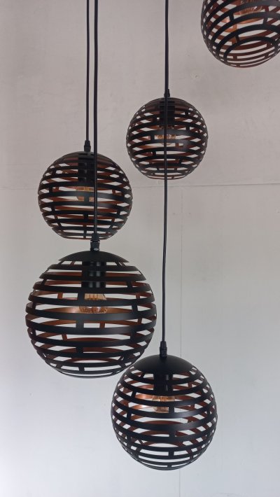 neolight-โคมไฟโถงบันได 6หัว 7095-6bk