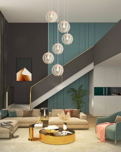 neolight-โคมไฟโถงบันได 6หัว 7095-6