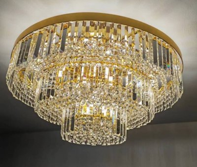 [ปรับลดราคาSALE25%] โคมไฟ คริสตัลถาด รุ่น 77048-800