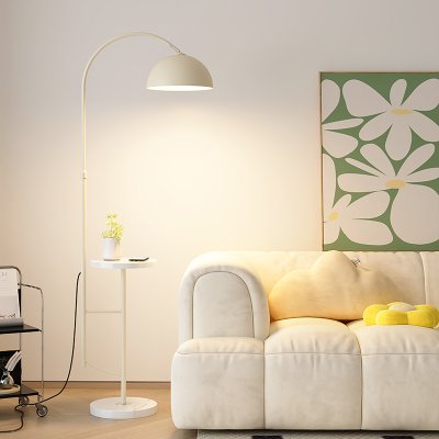 โคมไฟตั้งพื้น มาพร้อมโต๊ะวางของอเนกประสงค์ รุ่น L9125