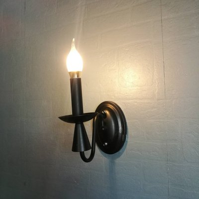 โคมไฟกิ่งติดผนัง ทรงเชิงเทียน รุ่น D012-1