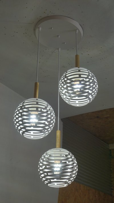 โคมไฟห้อยต่างระดับ ทรงกลม 1015-3R