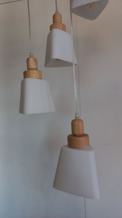 โคมไฟโถงต่างระดับ ทรงสามเหลี่ยม รุ่น 2013-9