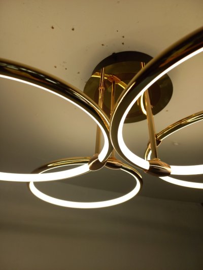 โคมไฟเพดาน 4 ห่วง ทรงกลม รุ่น 2020GX-4