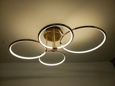 โคมไฟเพดาน 4 ห่วง ทรงกลม รุ่น 2020GX-4