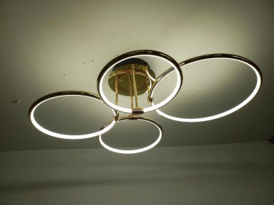 โคมไฟเพดาน 4 ห่วง ทรงกลม รุ่น 2020GX-4