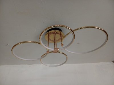 โคมไฟเพดาน 4 ห่วง ทรงกลม รุ่น 2020GX-4