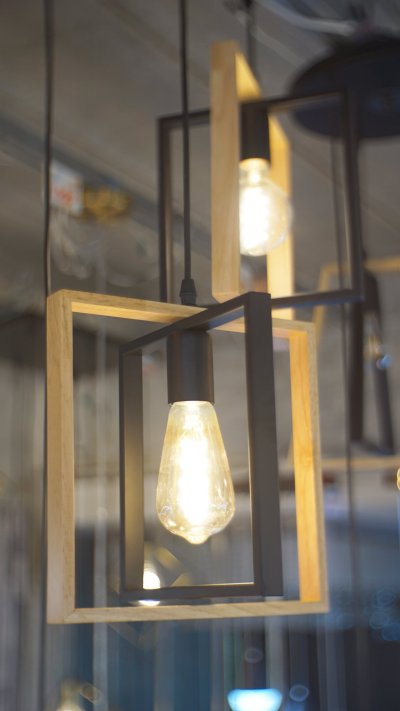 โคมไฟห้อยต่างระดับ 505-3BK+WD