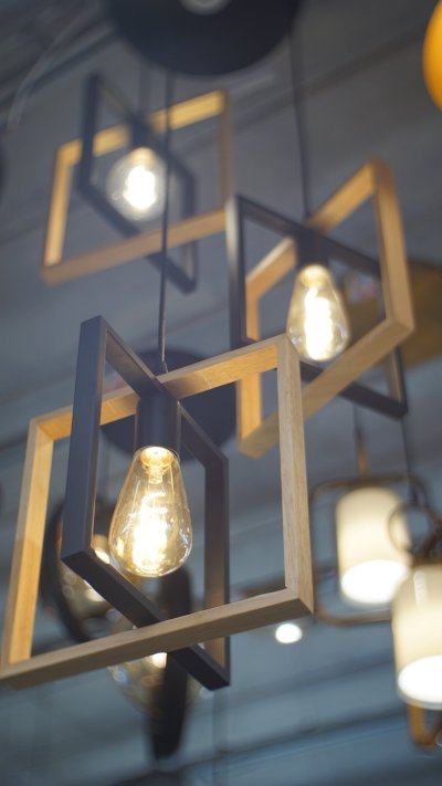 โคมไฟห้อยต่างระดับ 505-3BK+WD