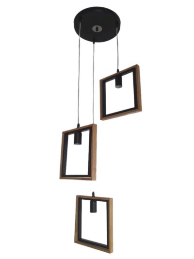 โคมไฟห้อยต่างระดับ 505-3BK+WD