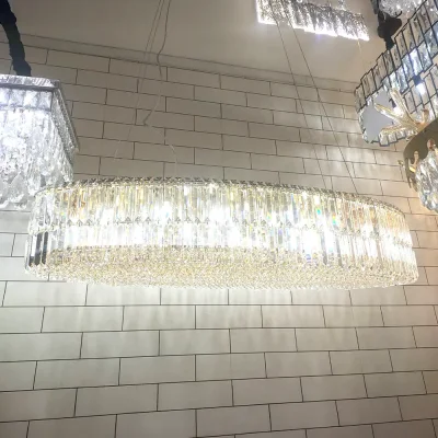 โคมไฟระย้า คริสตัล รุ่น 2833-400*1200