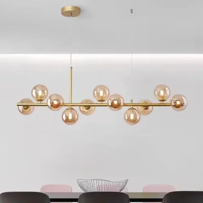 โคมไฟช่อ สไตล์ทรงยาว QT21-HP11