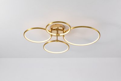 โคมไฟเพดาน 4 ห่วง ทรงกลม รุ่น 2020GX-4